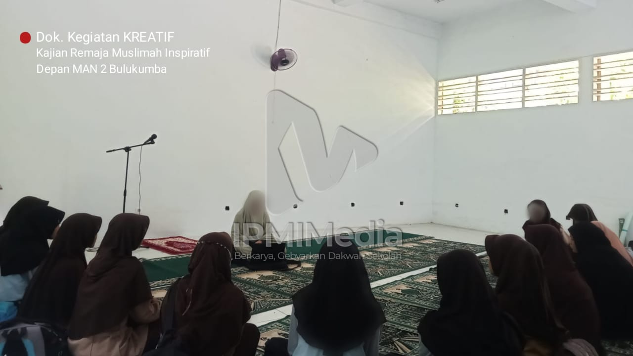 Laksanakan Kajian Remaja Muslimah Inspiratif, IPMI Bulukumba Tekankan Pentingnya Akhlakul Karimah