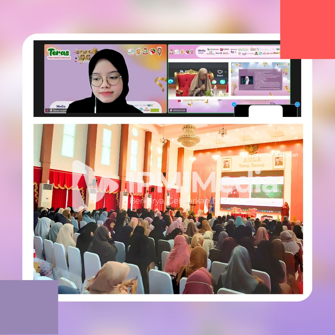 Talent CoC by Ruang Guru, Sarah Firjani Hanisah jadi Pembicara pada Kegiatan TERAS IPMI Pusat