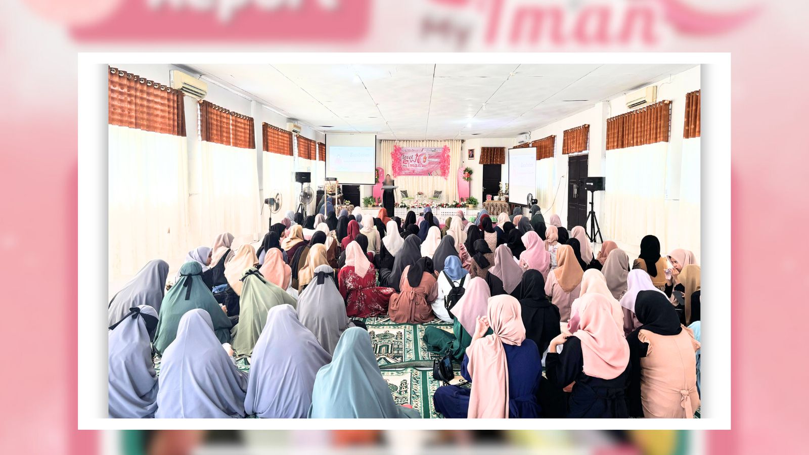 Penuh Semangat, Muslimah Pelajar Tolitoli Hadiri KEMAH Ramadan Tahun 2025